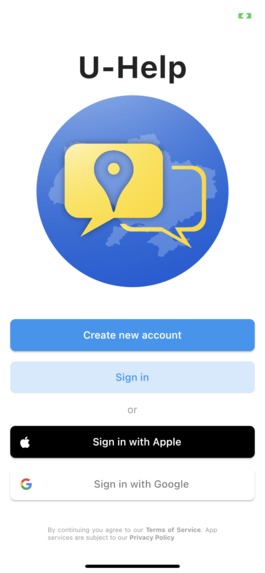 U-Help – screenshot 1