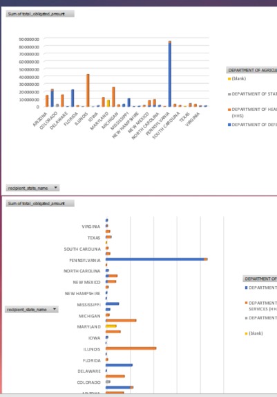 Government Spending Dashboard – screenshot 2