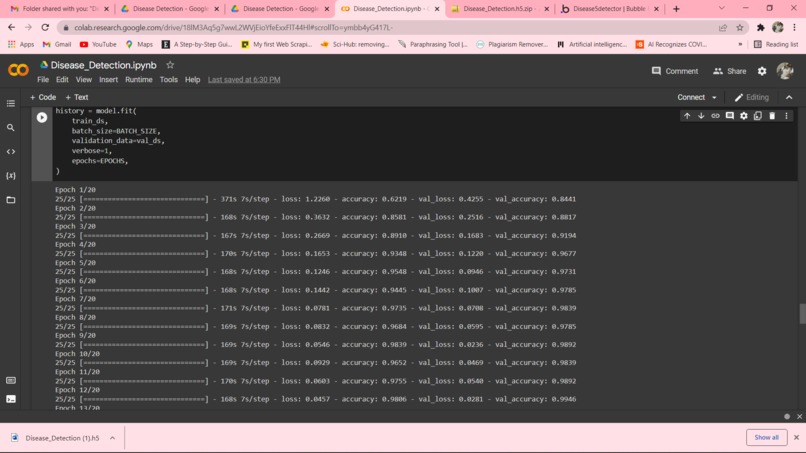 DiseaseDetector – screenshot 1