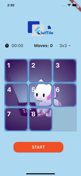 FlutTile  – screenshot 1