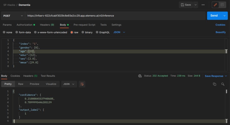 DementAI – screenshot 5