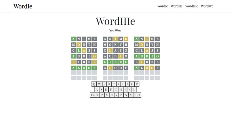 Wordie – screenshot 3
