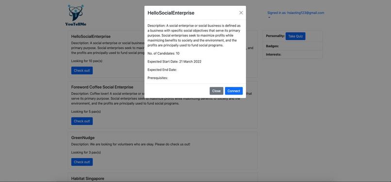 YouTellMe – screenshot 3