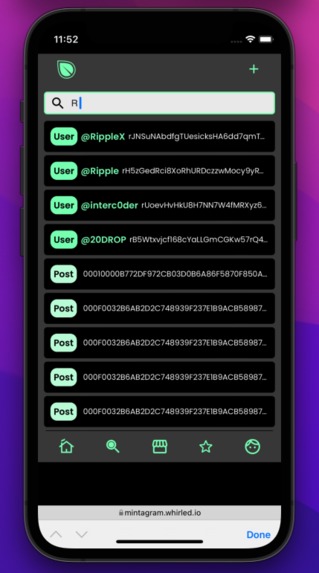 Mintagram – screenshot 1