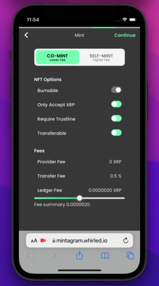 Mintagram – screenshot 7