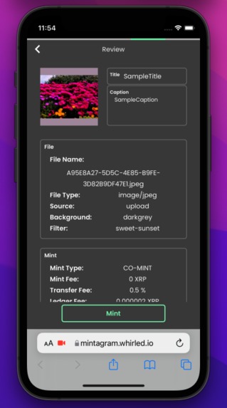 Mintagram – screenshot 14