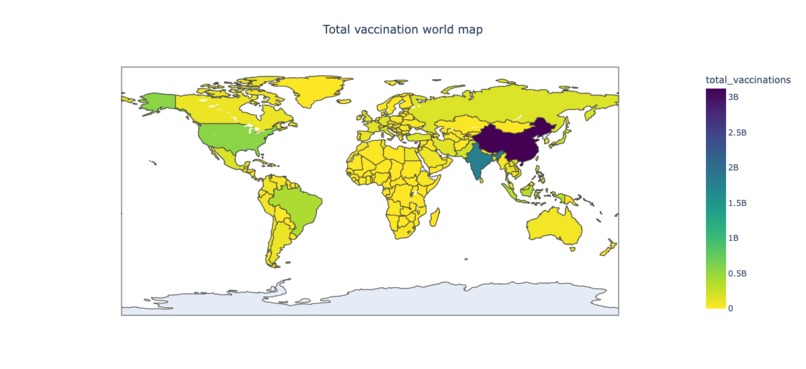 COVID-19 Vaccination, Cases, and Deaths Worldwide – screenshot 1