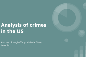 Analysis of crimes in the US