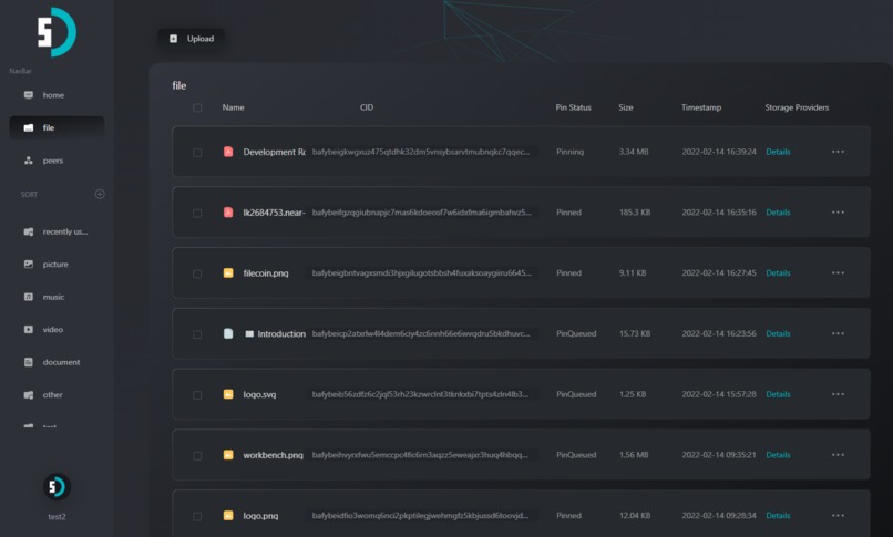 SDCloud – screenshot 2