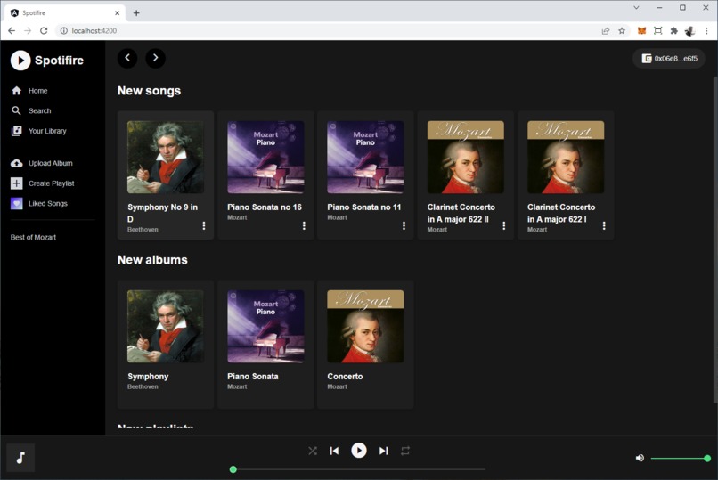 Spotifire – screenshot 3