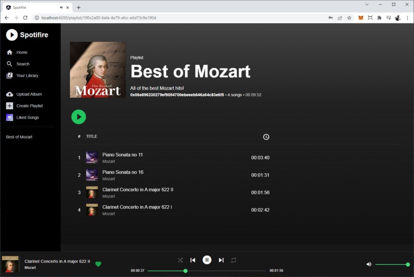 Spotifire – screenshot 4
