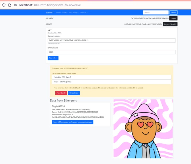EverNFT – screenshot 3