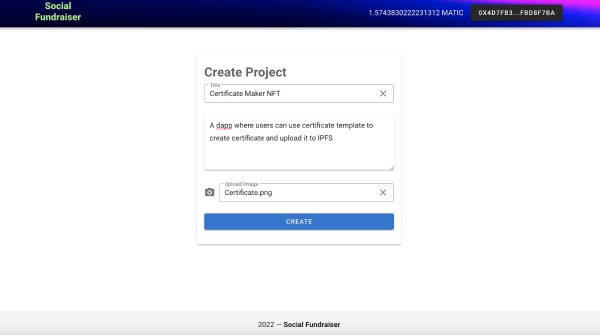 Social Fundraiser – screenshot 3