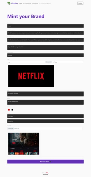 Brandapp – screenshot 6