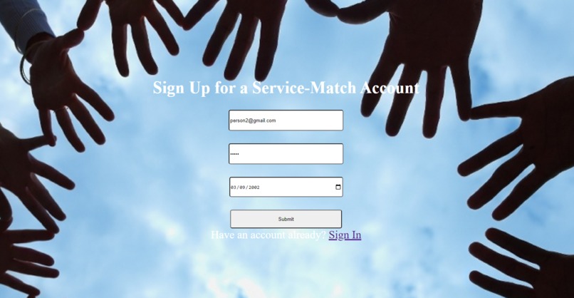 Service-Match – screenshot 1