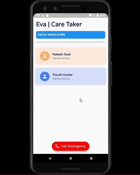 EVA : Fall Detector  – screenshot 4