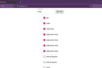 React Todo App