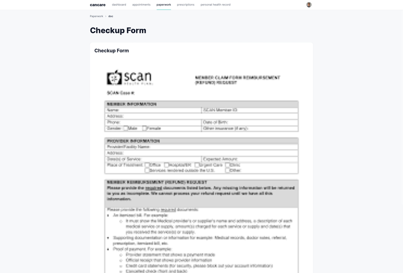 Cancare – screenshot 7
