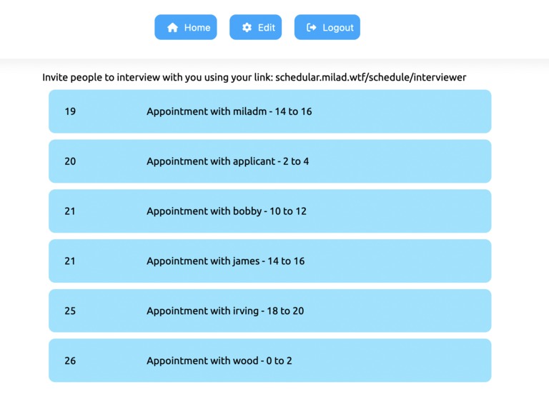 Schedular - – screenshot 3