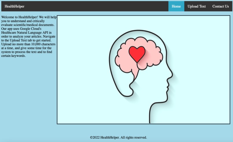 HealthHelper – screenshot 1