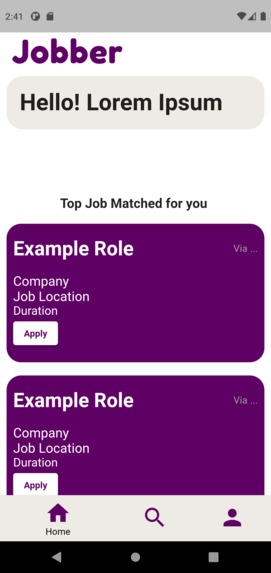 Jobber – screenshot 1