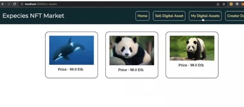codeZombies – Expecies NFT Market – screenshot 4