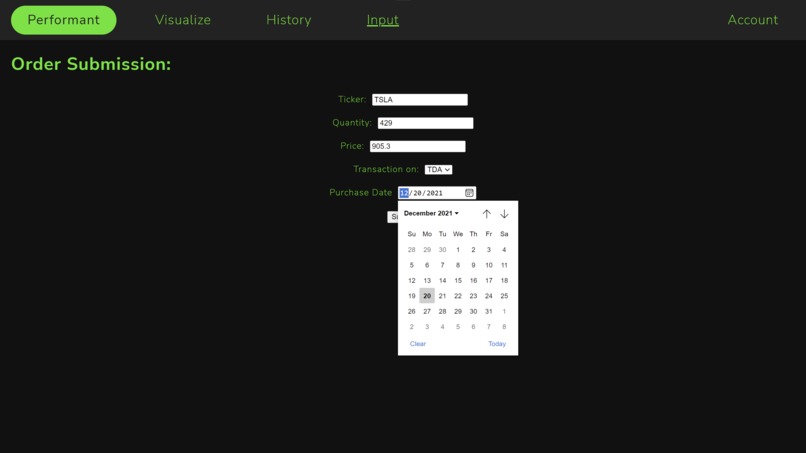 Performant: Semi-Automated Investment Analysis(ForeverAlone) – screenshot 5