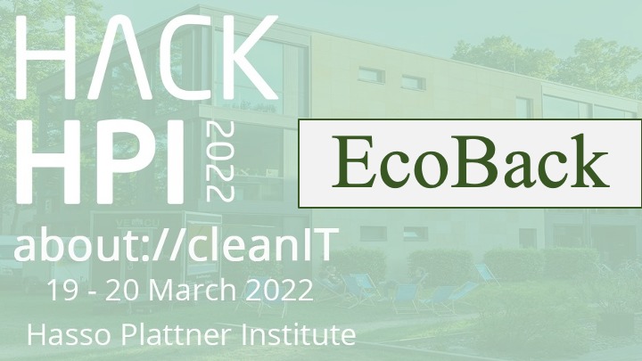 EcoBack – screenshot 1