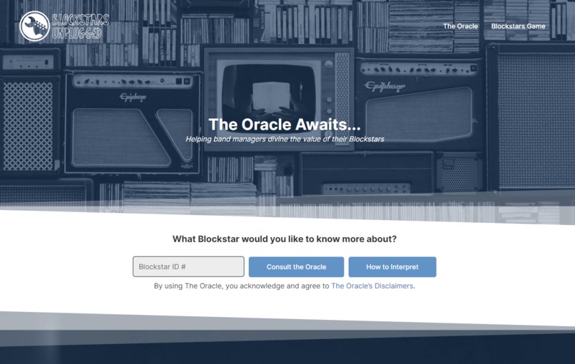 The Blockstars Oracle – screenshot 1