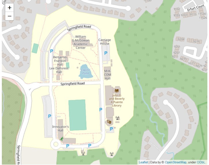 Capitol Technology University Activity Map – screenshot 4
