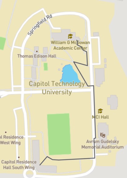 Capitol Technology University Activity Map – screenshot 5