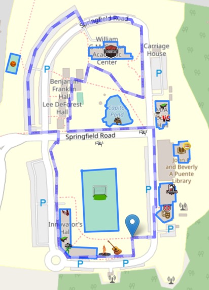 Capitol Technology University Activity Map – screenshot 1