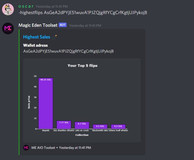 Magic Eden Discord Toolset – screenshot 2