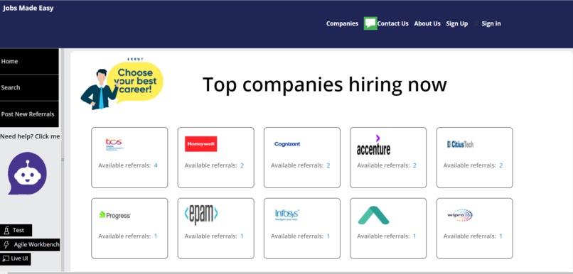 JobsMadeEasy – screenshot 1