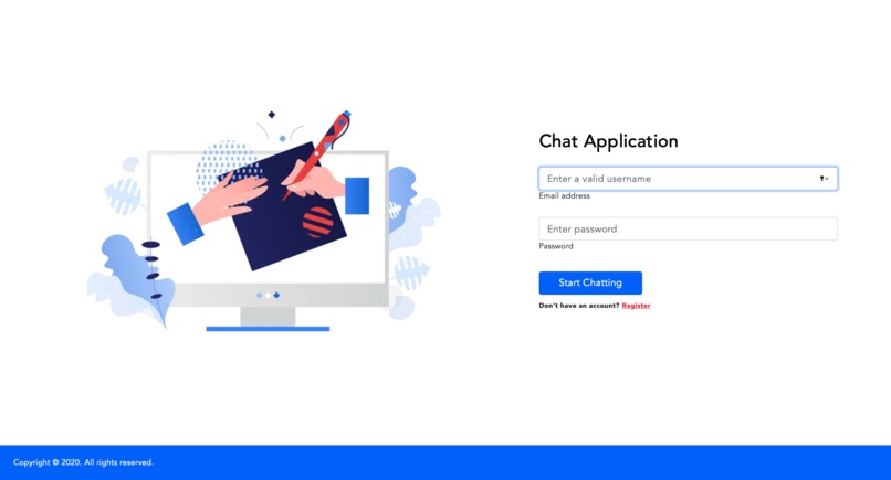 chat_application – screenshot 2