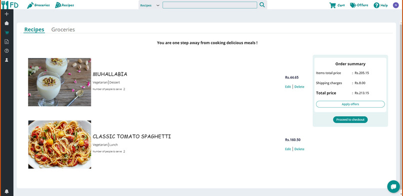 Finger Dine - Cook Eat Save – screenshot 12