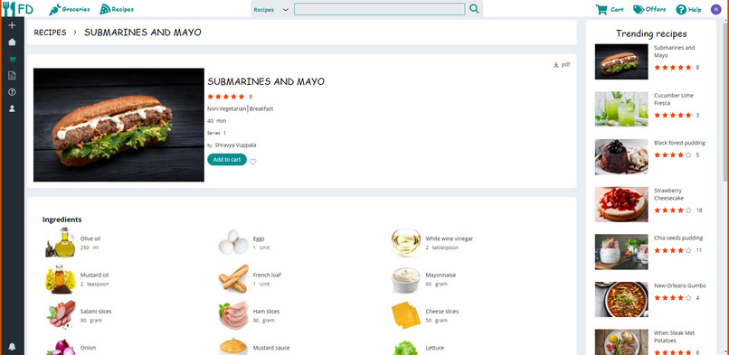 Finger Dine - Cook Eat Save – screenshot 9