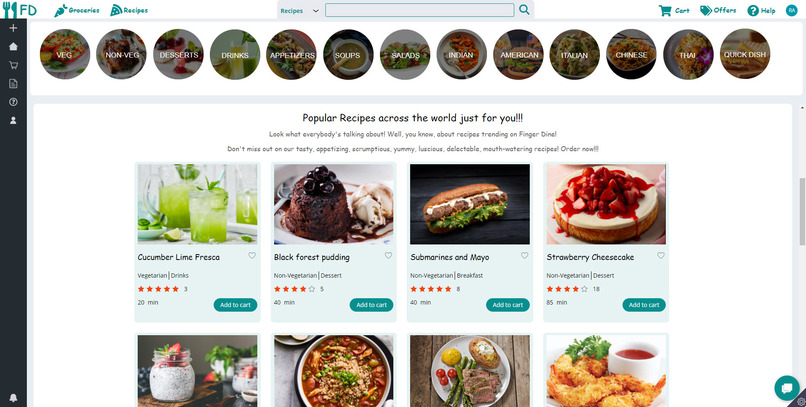 Finger Dine - Cook Eat Save – screenshot 8