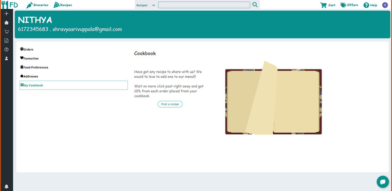 Finger Dine - Cook Eat Save – screenshot 7