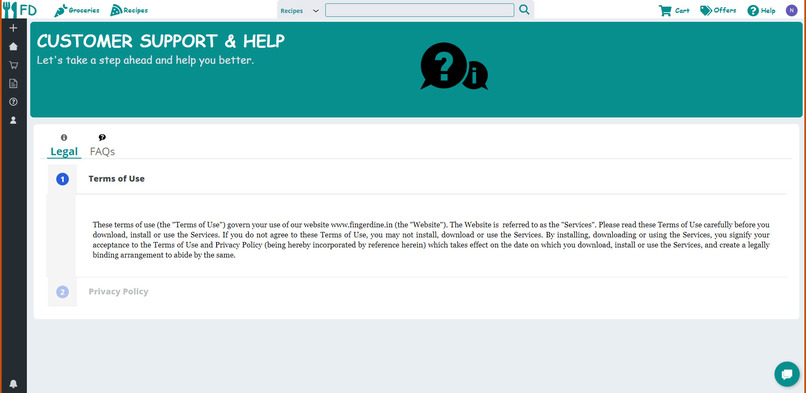 Finger Dine - Cook Eat Save – screenshot 15
