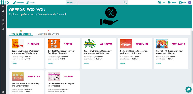 Finger Dine - Cook Eat Save – screenshot 14