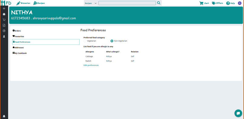 Finger Dine - Cook Eat Save – screenshot 5