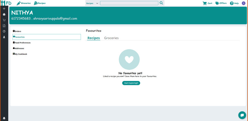 Finger Dine - Cook Eat Save – screenshot 4