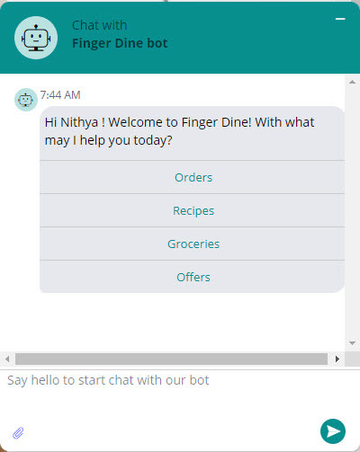 Finger Dine - Cook Eat Save – screenshot 16