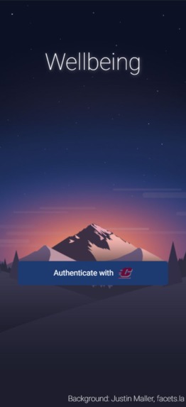 Wellbeing – screenshot 1