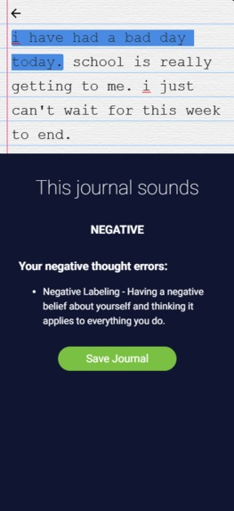 Wellbeing – screenshot 4