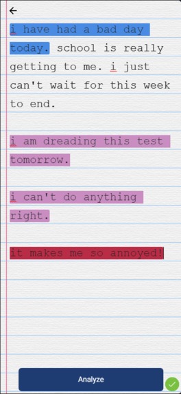 Wellbeing – screenshot 3
