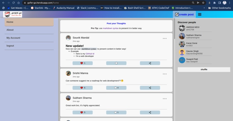 GOFER-GO – screenshot 1