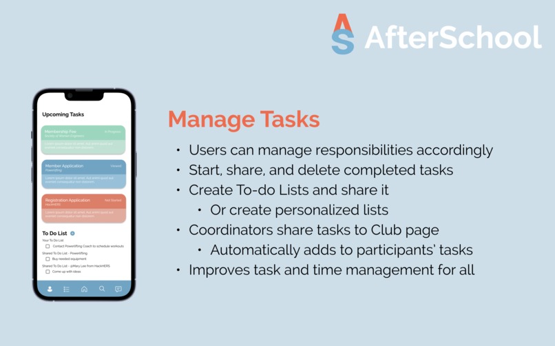 AfterSchool App – screenshot 5