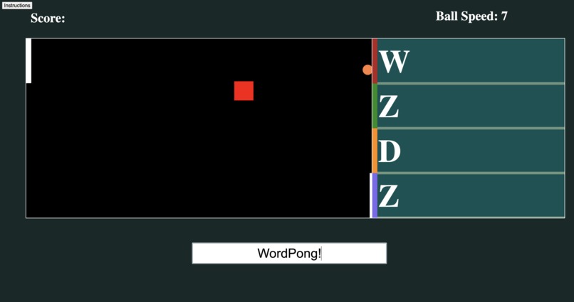 WordPong 2.0 – screenshot 1